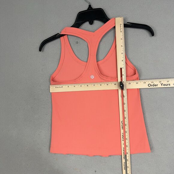Lululemon Tank Top Womens 6 Pink Racerback Breckenridge Athletic Yoga Gym - Picture 7 of 10